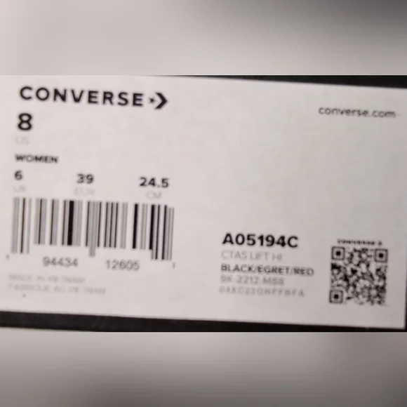 CONVERSE CTAS LIFT HI